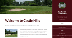 Desktop Screenshot of golfcastlehills.com